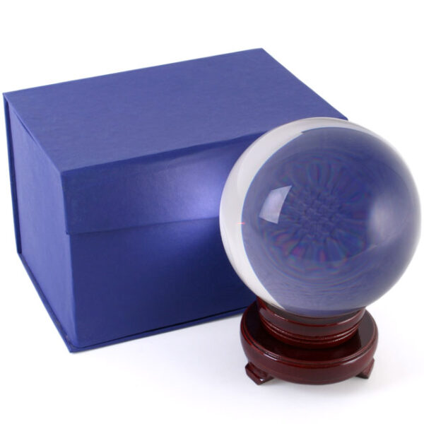 13cm Crystal Ball with Stand