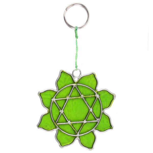 Heart Chakra Symbol Mini Suncatcher