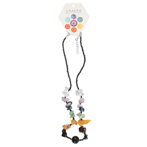 Heavy chakra necklace