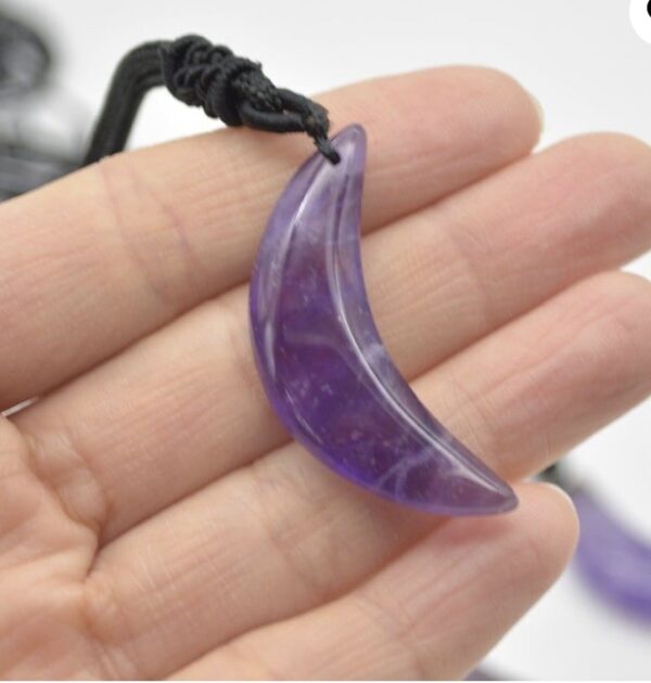 Amethyst Moon Pendent - Image 2