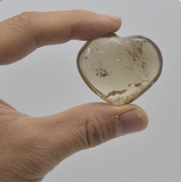 Smokey Quartz Heart